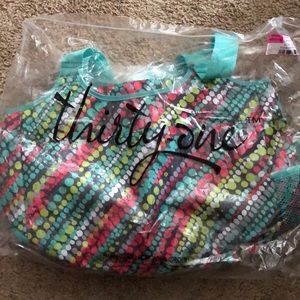 Thirty-One All Pro Tote.  Graffiti Dot. New in Pkg